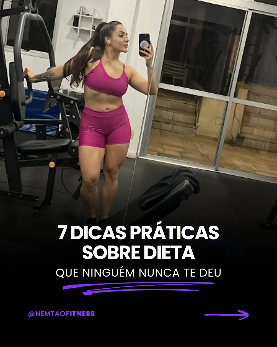Fernanda Cosi em publicação com dicas práticas sobre dieta